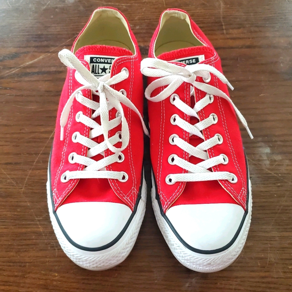 Red Low-Top Converse